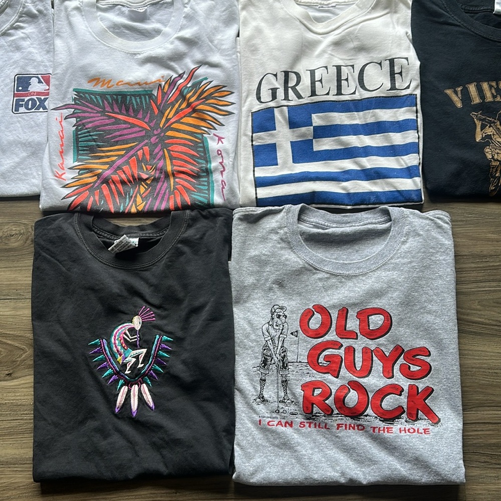 Vintage 10 T-Shirt Bundle - Picture 4 of 4